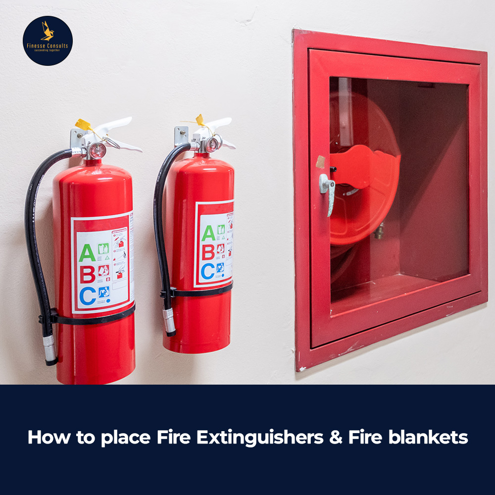How to place Fire Extinguishers & Fire blankets
