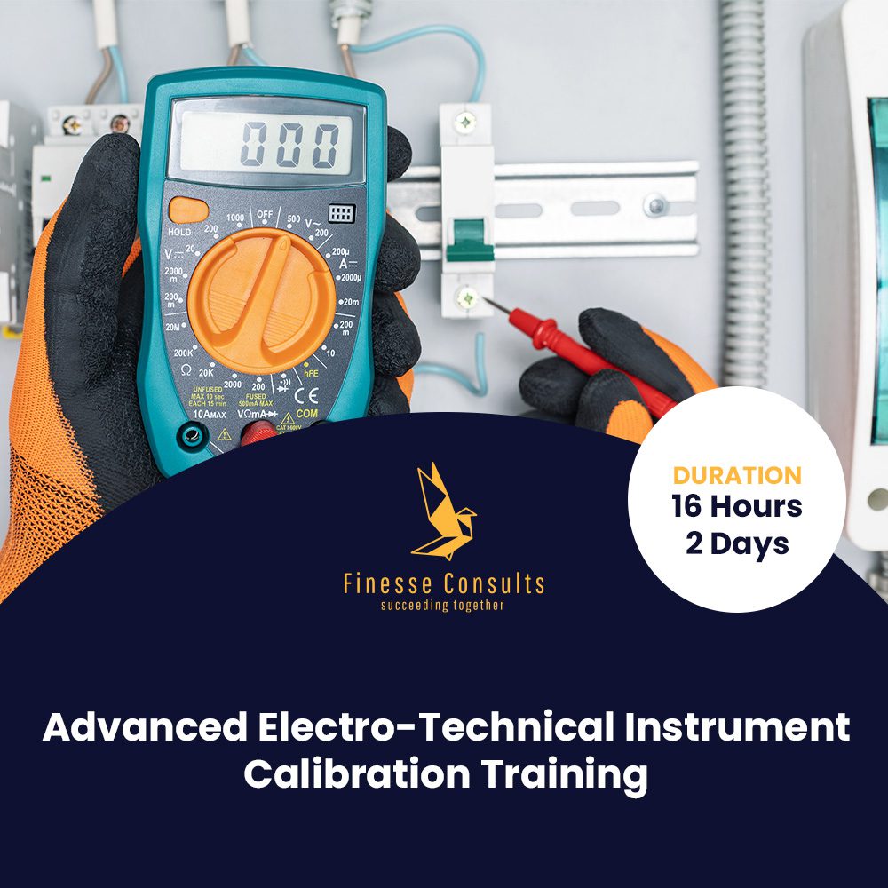 Advanced ElectroTechnical Instrument Calibration Training Finesse