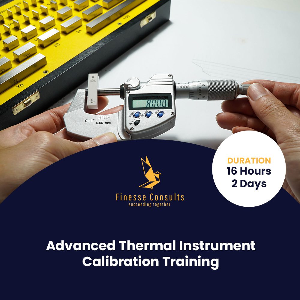 Advanced Thermal Instrument Calibration Training Finesse Consults