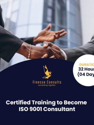 Certified Training to Become ISO 9001 Consultant 2 Certified Training to Become ISO 9001 Consultant