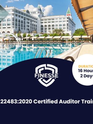 ISO 22483:2020 Certified Auditor Training