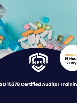 ISO 15378 Certified Auditor Training ISO 15378 Certified Auditor Training