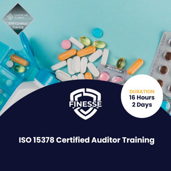 ISO 15378 Certified Auditor Training
