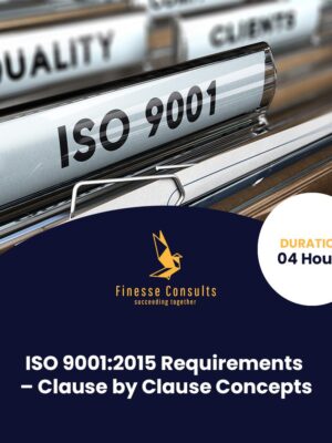 ISO 9001- 2015 Requirements – Clause by Clause Concepts ISO 9001:2015 Requirements – Clause by Clause Concepts