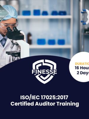 ISO IEC 17025 2017 Certified Auditor Training ISO/IEC 17025:2017 Certified Auditor Training