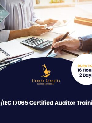 ISO-IEC 17065 Certified Auditor Training ISO/IEC 17024 Certified Auditor Training