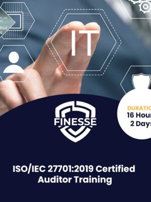 ISO/IEC 27701:2019 Certified Auditor Training