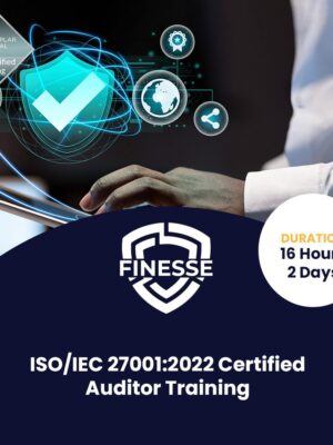 Iertified Auditor Training ISO/IEC 27001:2022 Certified Auditor Training