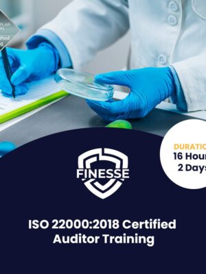 ISO 22000 2018 Certified Auditor Training ISO 22000:2018 Certified Auditor Training