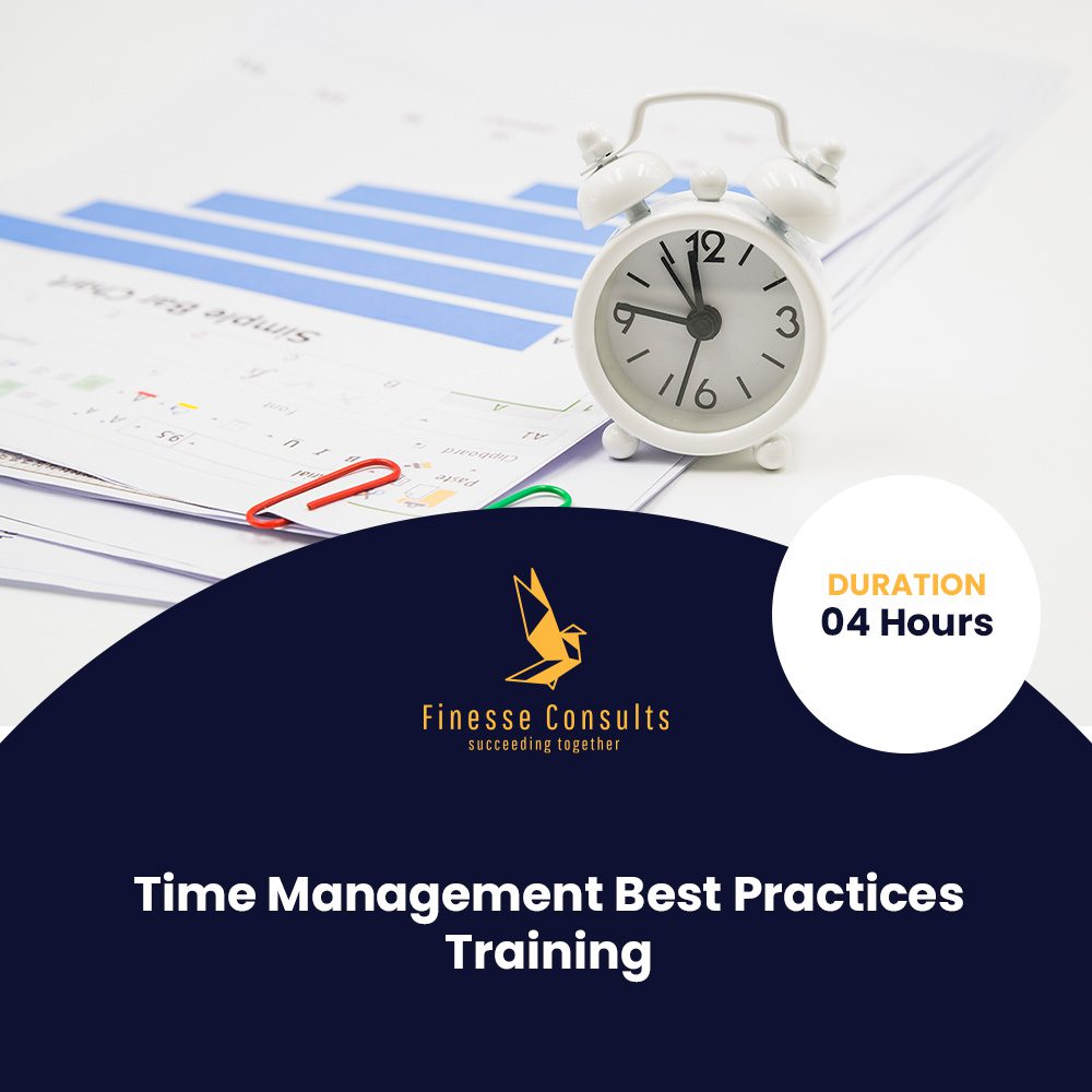 Time Management Best Practices Training Finesse Consults
